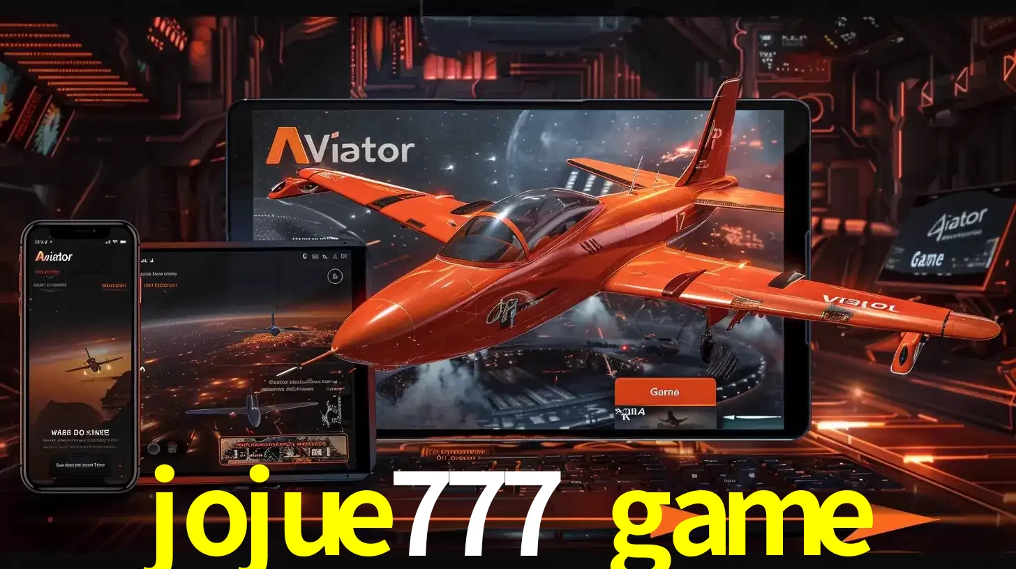 Apresentação tecnológica do jogo Aviator com um avião saindo da tela de um tablet, demonstrando a experiência imersiva em múltiplos dispositivos no jojue777 game.