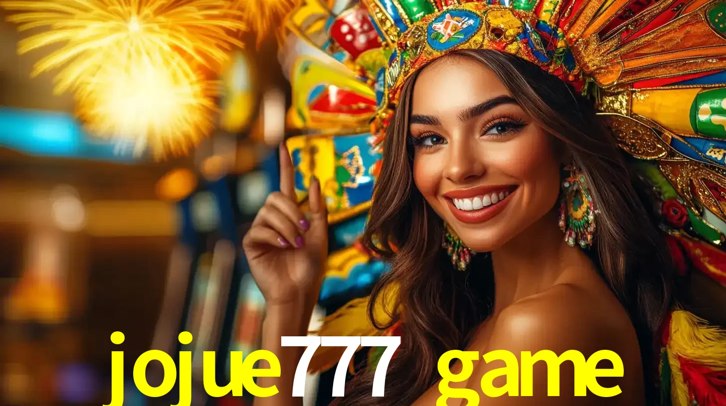 Mulher sorridente com um cocar de carnaval vibrante e colorido, celebrando uma grande vitória nos jogos do cassino jojue777 game com fogos de artifício ao fundo.