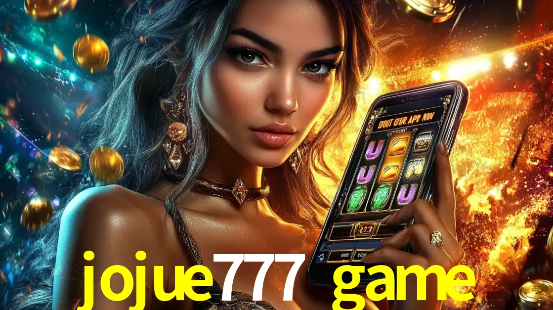 Mulher elegante mostrando um jogo de caça-níqueis em seu smartphone, destacando a experiência de cassino móvel oferecida pelo aplicativo jojue777 game.